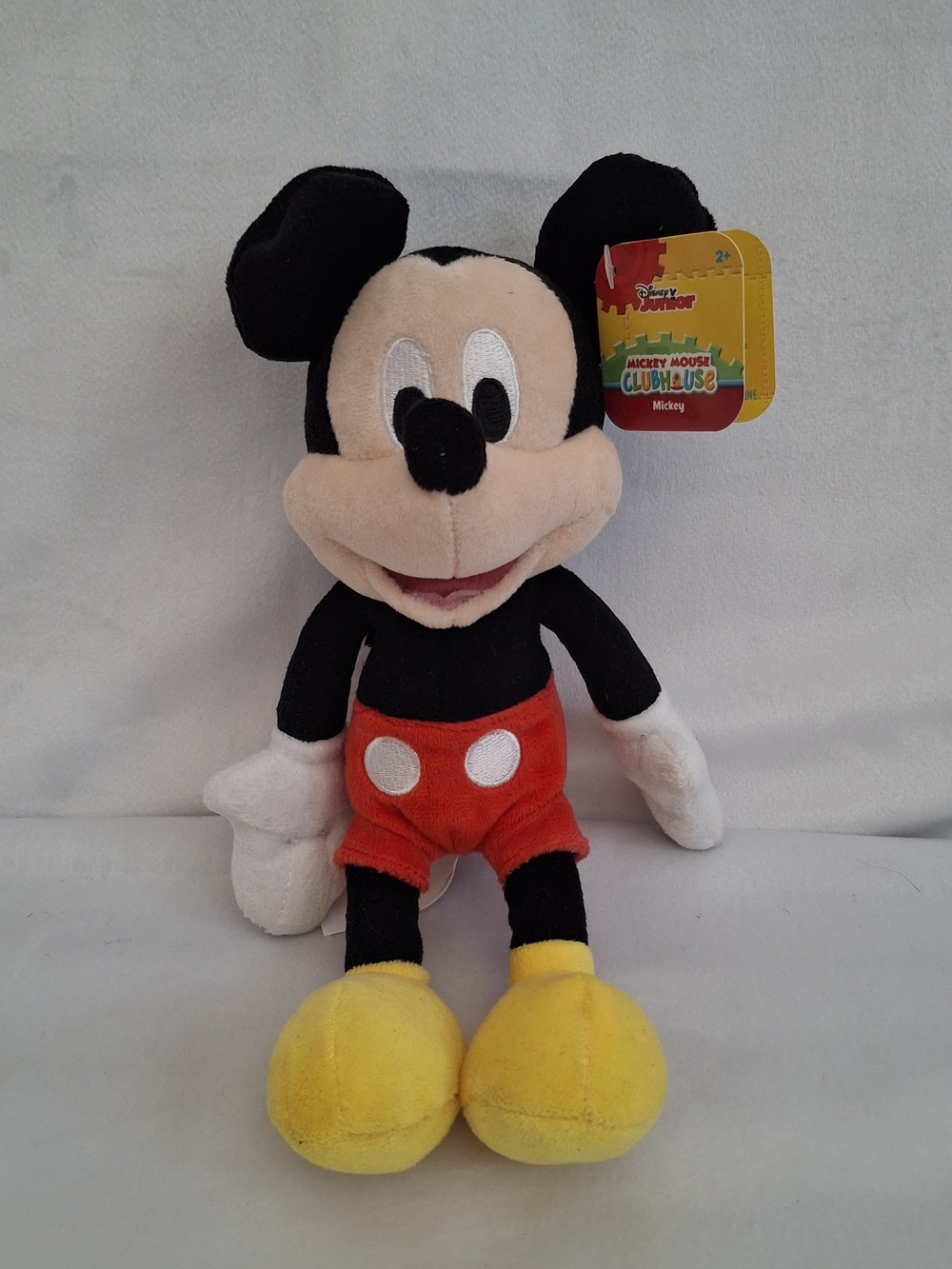 Disney Mickey Mouse Plush Toy - Black, Red, Yellow